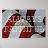 Toujours fidèle - Affiche Semper Fi (Devant)