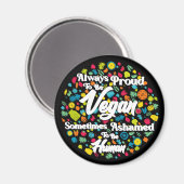 Toujours fier d'être un aimant végétalien - cuisin (Recto/Verso)