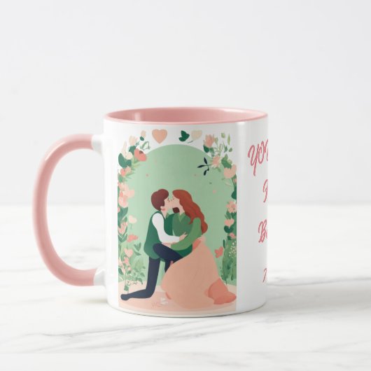 Toujours & Forever love Mug (Gauche)