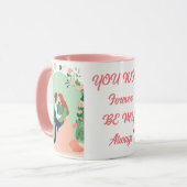 Toujours & Forever love Mug (Devant gauche)