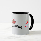 Toujours ici Mug (Devant droit)