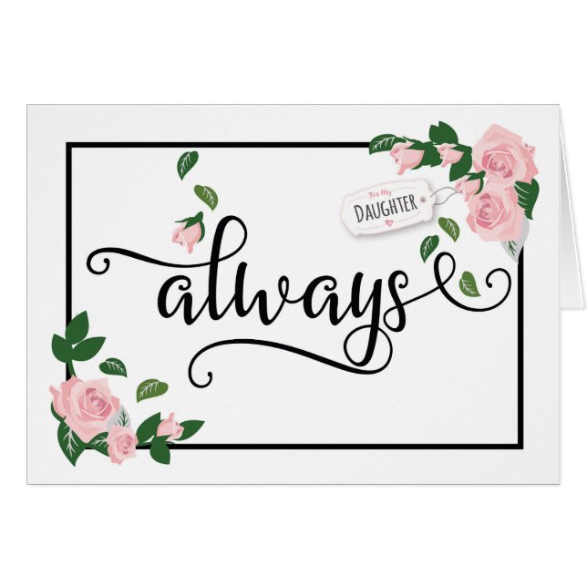 Toujours - il est quand je serai là pour vous (Devant horizontal)