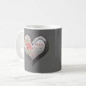 Toujours jeune Valentine Coeur tasse (Devant gauche)