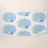 Toujours la serviette du Golfe du Mexique (Devant)