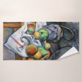 Toujours la vie avec les fruits, Paul Cezanne (Serviette de bain)