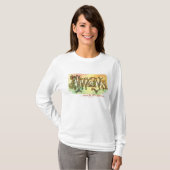 Toujours ! Long T-shirt de la douille des femmes (Devant entier)