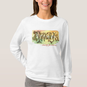 Toujours ! Long T-shirt de la douille des femmes