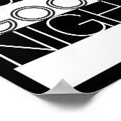 toujours m'embrasser bonsoir poster art mur (Coin)