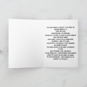 Toujours pas fanée : Carte d'anniversaire humorist (Intérieur)