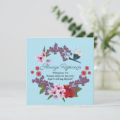 Toujours profiter de la carte de voeux (Debout devant)