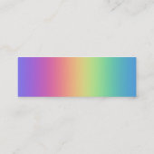 Toujours rechercher Rainbows Mini Cartes de visite (Dos)