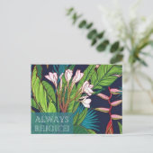 Toujours se réjouir de la carte postale des fleurs (Debout devant)