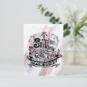 Toujours tomber en amour Carte postale aquarelle q (Debout devant)