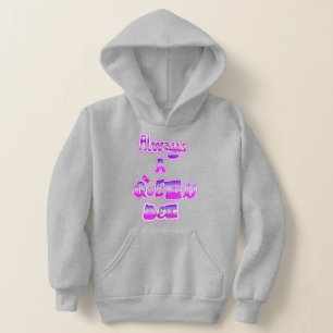 Toujours une reine abeilles filles sweat - shirt à