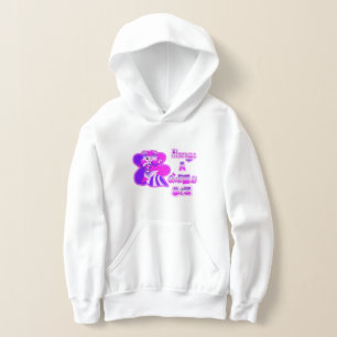 Toujours une reine abeilles filles sweat - shirt à