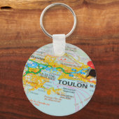 Toulon, Frankrijk Sleutelhanger (Voorkant)