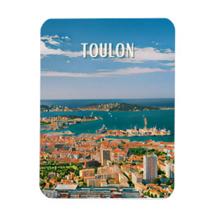 Toulon Photo Vintage Magneet
