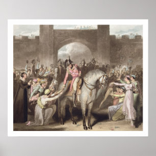 Toulouse, 10 april 1814, uit 'The Victories of Poster