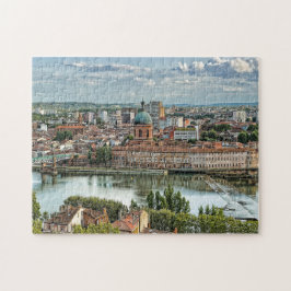 Toulouse Cityscape France Jigzaag Puzzle Legpuzzel