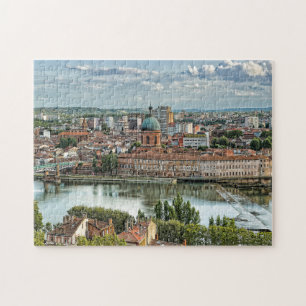 Toulouse Cityscape France Jigzaag Puzzle Legpuzzel