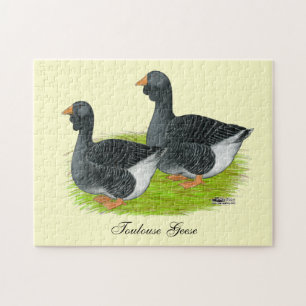 Toulouse Dewlap Geese Legpuzzel