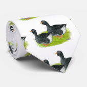 Toulouse Dewlap Geese Stropdas (Opgerold)