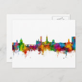 Toulouse France Skyline Briefkaart (Voorkant / Achterkant)