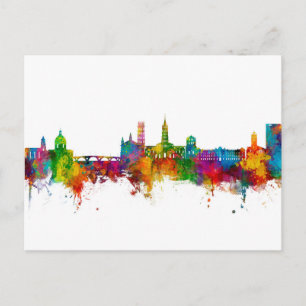 Toulouse France Skyline Briefkaart