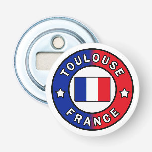 Toulouse Frankrijk Button Flesopener