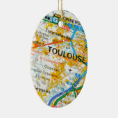 Toulouse, Frankrijk Keramisch Ornament (Rechts)