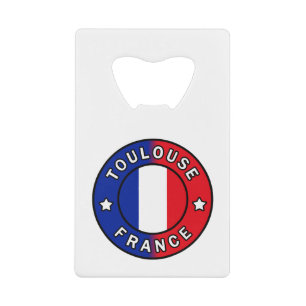 Toulouse Frankrijk Kredietkaart Flessenopener