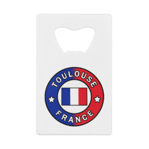 Toulouse Frankrijk Kredietkaart Flessenopener