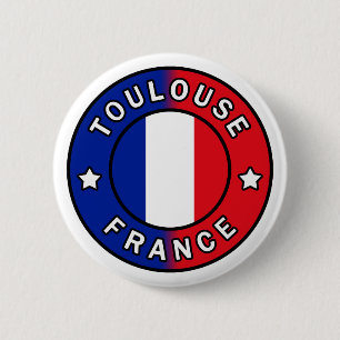 Toulouse Frankrijk Ronde Button 5,7 Cm