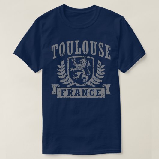 Toulouse Frankrijk T-shirt (Design voorkant)