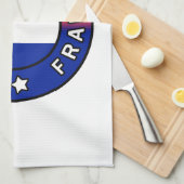 Toulouse Frankrijk Theedoek (Quarter Fold)