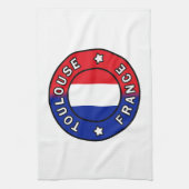 Toulouse Frankrijk Theedoek (Verticaal)
