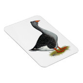 Toulouse Goose Tufted Magneet (Rechterzijde)