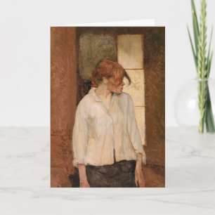 Toulouse-Lautrec - A Montrouge, Rosa La Rouge Kaart