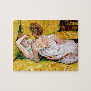 Toulouse-Lautrec Art Puzzle: Twee vrienden Legpuzzel