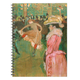 Toulouse-Lautrec - Bij de Rouge, De Dans Notitieboek