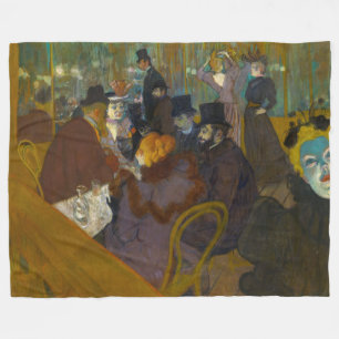 Toulouse-Lautrec - bij de Rouge Fleece Deken