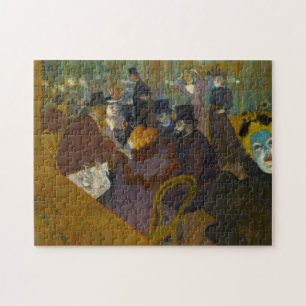 Toulouse-Lautrec - bij de Rouge Legpuzzel
