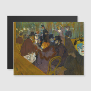 Toulouse-Lautrec - Bij de Rouge Magnetische Kaart