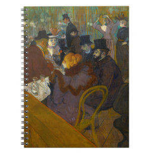 Toulouse-Lautrec - bij de Rouge Notitieboek