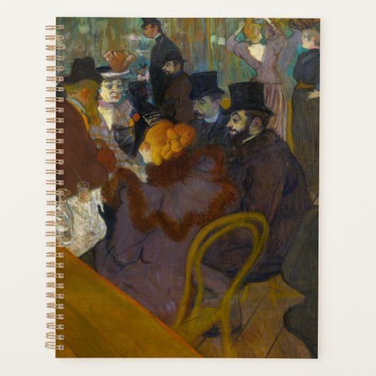 Toulouse-Lautrec - bij de Rouge Planner (Voorkant)