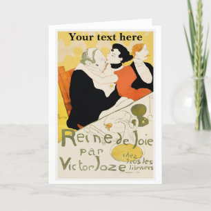 Toulouse-Lautrec Carte de remerciements