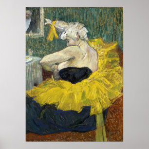 Toulouse-Lautrec - De clown Cha-U-Kao Poster