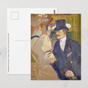 Toulouse-Lautrec - De Engelsman bij de Rouge Briefkaart