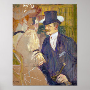 Toulouse-Lautrec - De Engelsman bij de Rouge Poster
