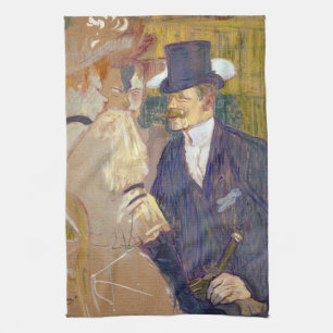 Toulouse-Lautrec - De Engelsman bij de Rouge Theedoek